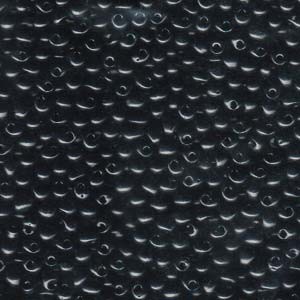 Miyuki Tropfen Perlen 2,8mm 0401 opaque Black 9gr.